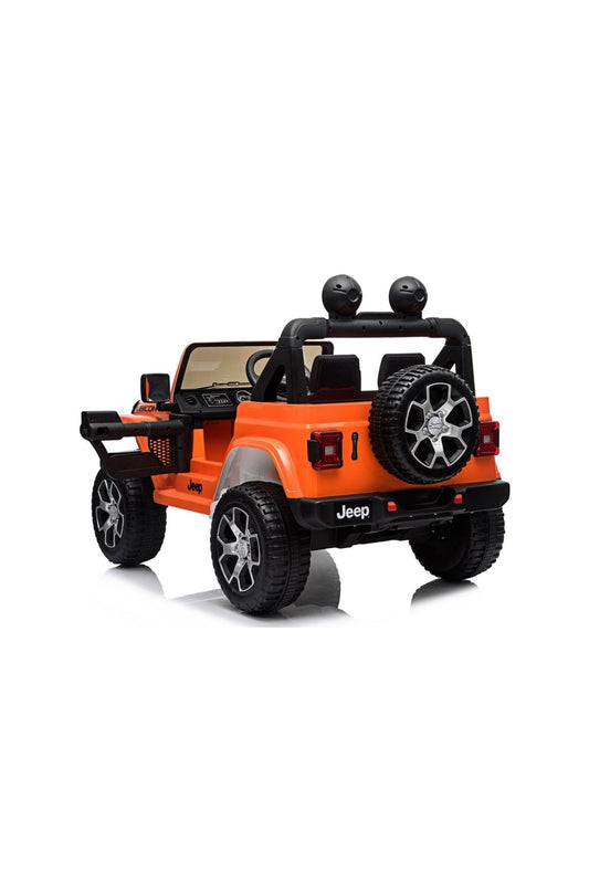 Jeep Kids Rubicorn 2 Seater Electric Car - Orange (12V) - Marah Kids