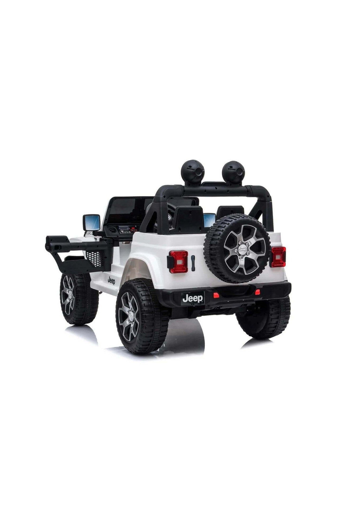Jeep Kids Rubicon 2 Seater Electric Car - White (12V) - Marah Kids