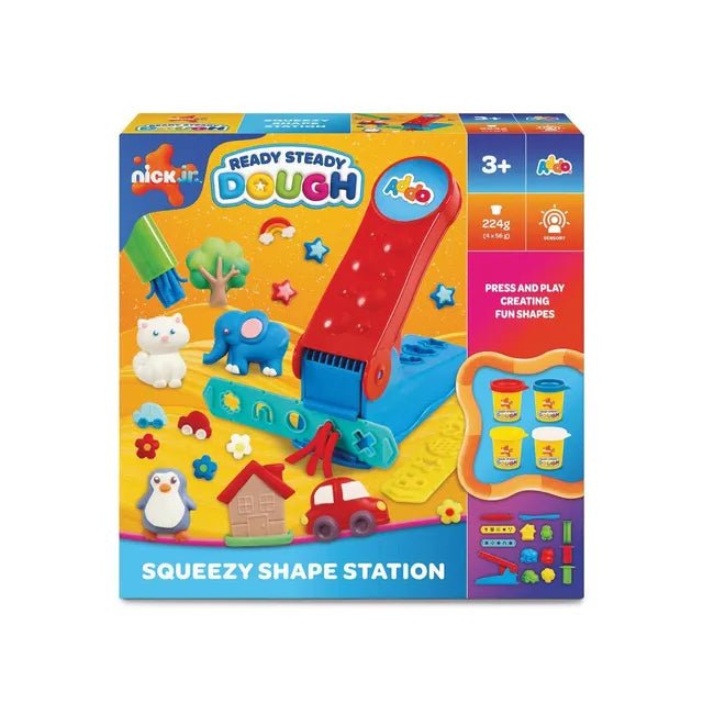 Addo Nick Jr. Ready Steady Dough Squeezy Shape Station Playset - Marah Kids