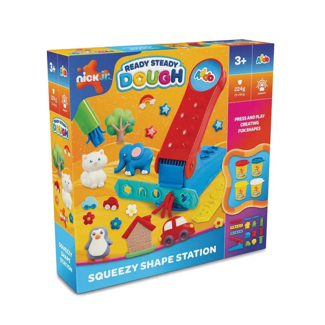 Addo Nick Jr. Ready Steady Dough Squeezy Shape Station Playset