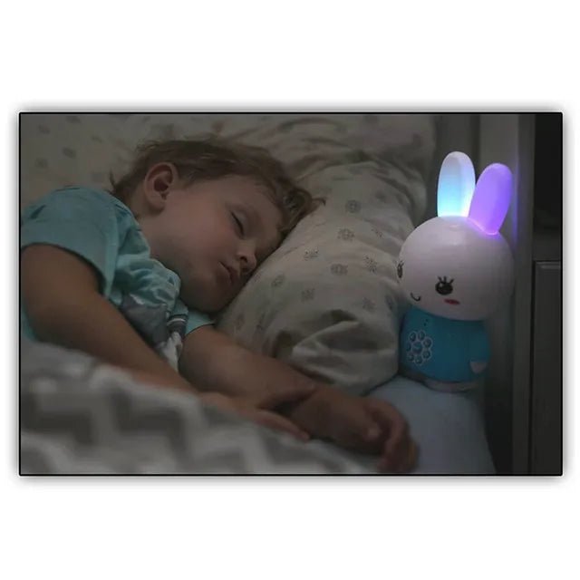 Alilo - Honey Bunny, G6 – Blue | With over 60 popular nursery rhymes and bedtime stories | Night Light for Kids, Rechargeable | 10 M+ - Marah Kids
