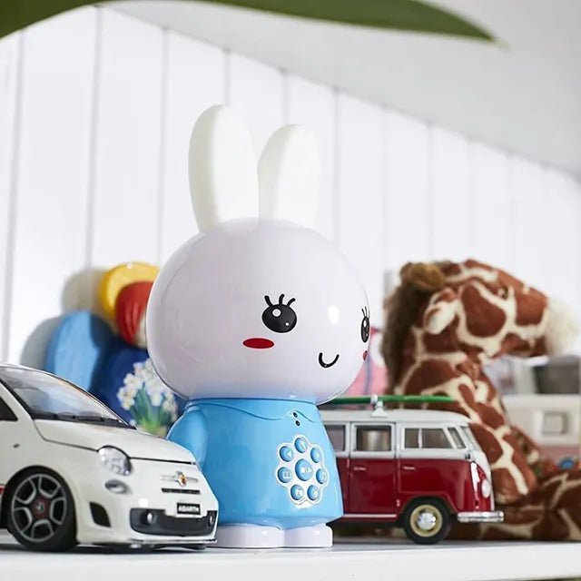 Alilo - Honey Bunny, G6 – Blue | With over 60 popular nursery rhymes and bedtime stories | Night Light for Kids, Rechargeable | 10 M+ - Marah Kids