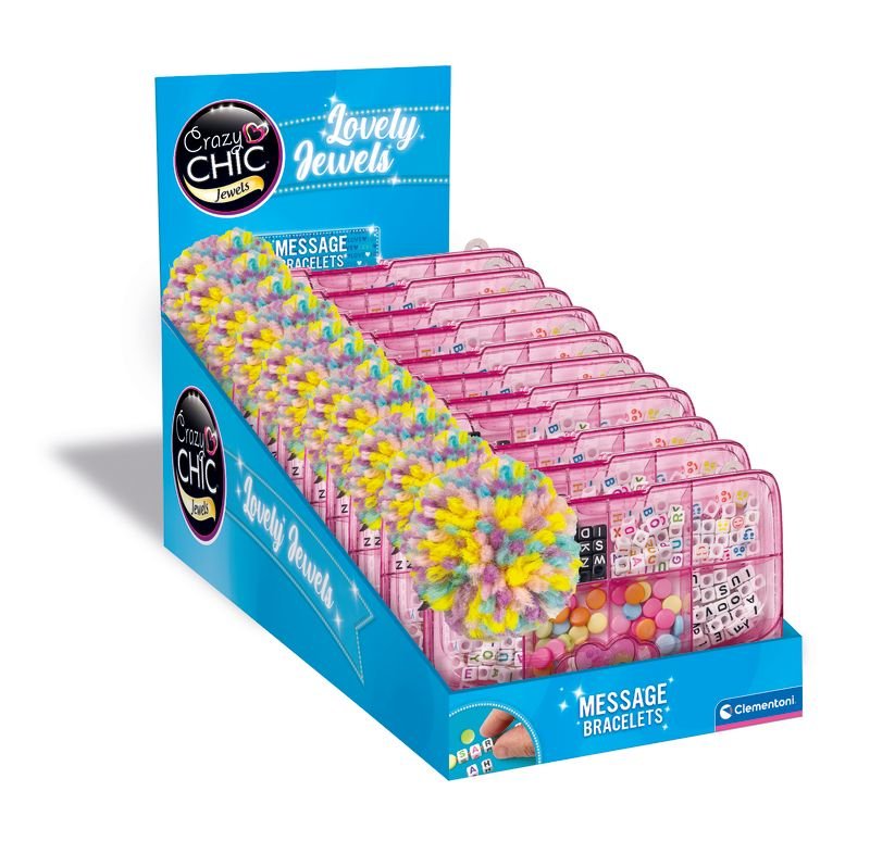 Clementoni Crazy Chic Lovely Jewels Message Bracelet - Marah Kids