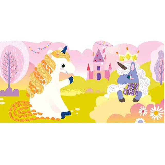 Avenir - Create My First Story Book Unicorns | Interactvie nature book with engages children storytelling | Gift - Worthy Packaging | Ages 3+ - Marah Kids