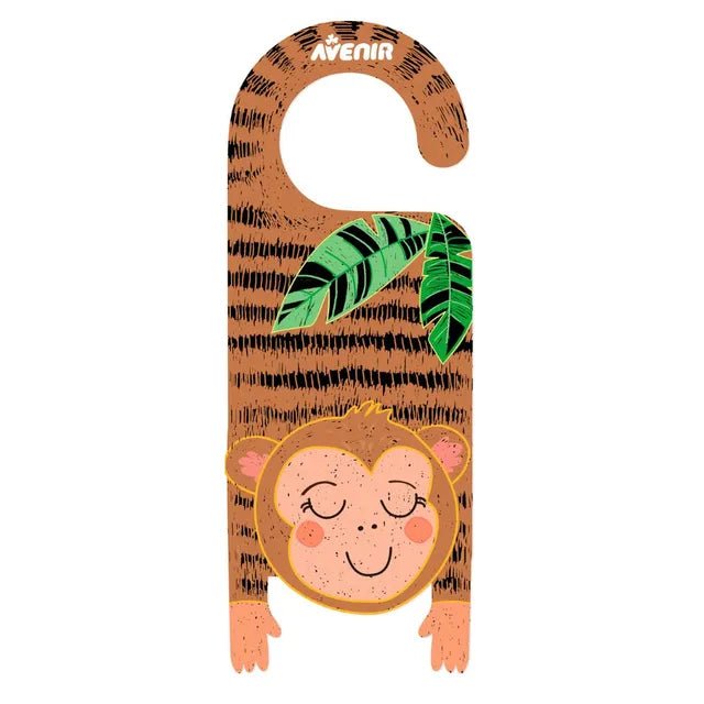 Avenir - Scratch - Animal Door Hangers Multicolour | Includes 5 gorgeous bookmarks with animals | Scratch the bookmarks and make them your own design + Ages 3+ - Marah Kids