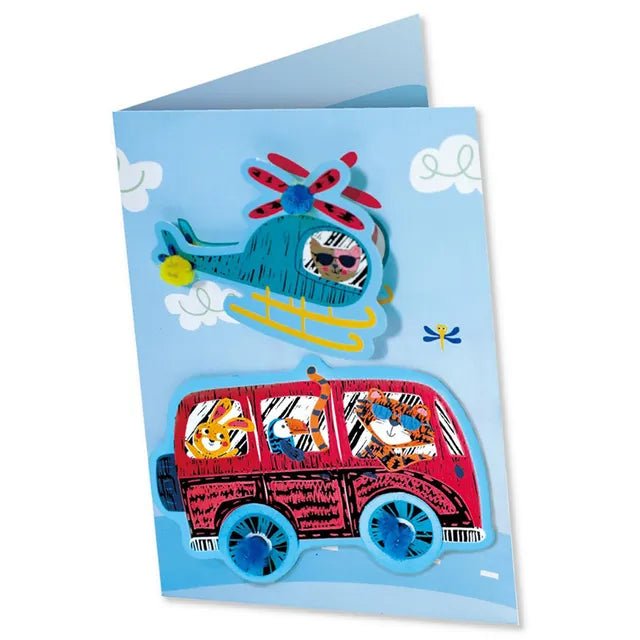 Avenir Scratch - Cars | Arts & Crafts, Greeting Cards Set | Make Beautiful Greetings Cards | Scratch Art 3+ - Marah Kids