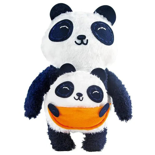 Avenir Sewing My First Doll - Mom & Baby Panda Kit | Create a Super Soft Panda Bear, Develop Motor Skills & Creativity | Safe and Educational - Trusted Art, Learning, and Entertainment for Kids 3+ - Marah Kids