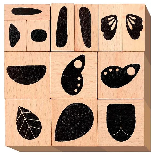Avenir Stamp and Match - Create Little Bugs | Craft Imaginative Bugs with 15 Wooden Stamps, Spark Imagination & Cognitive Development | Exciting Craft Kit for Kids 3+ - Marah Kids