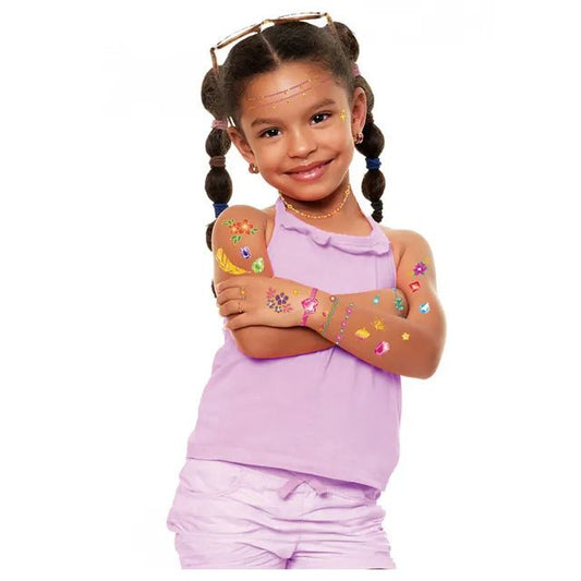 Avenir Tattoo Sticker - Jewelry | 50pc Set of Temporary Tattoos - High - Quality Water - Based Ink - Safe and Easy to Apply and Remove - Lasts 3 - 5 Days for Kids 3+ - Marah Kids