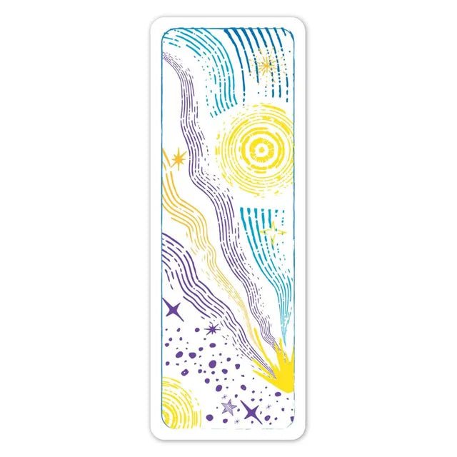 Avenir - Paint by Water - Bookmarks - Space Multicolour | Paint by Water Art lets little ones discover easy, fun painting - with no mess! | Ages 3+ - Marah Kids