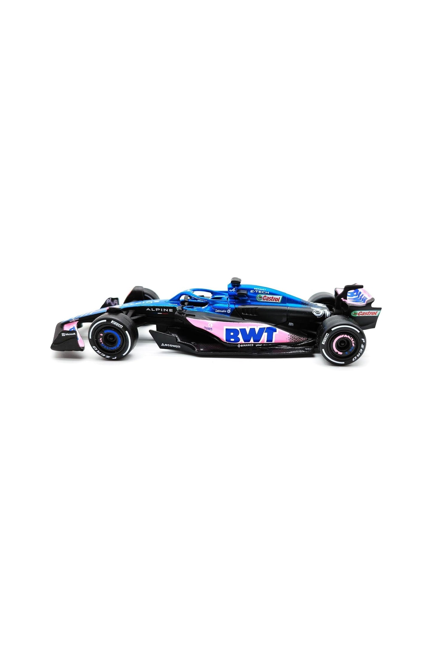 نموذج سيارة Renault Alpine A523 F1 رقم 31 من تصميم Esteban Ocon