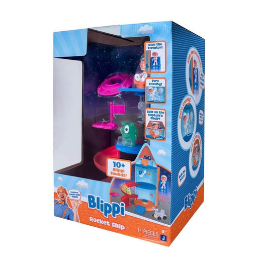 Jaswar - Blippi Rocket Ship Playset - Marah Kids