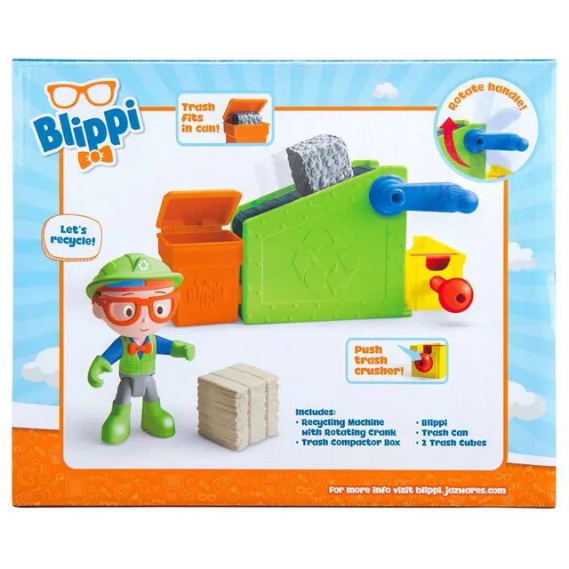 Jaswar - Blippi Little Recycling Center Playset