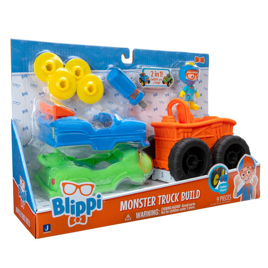 Jaswar - Blippi Feature Vehicle Monster Truck - Marah Kids