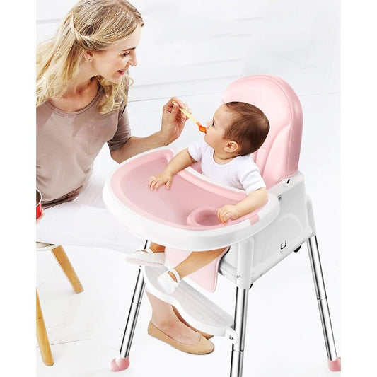 3 in 1 High Chair - Pink - Marah Kids
