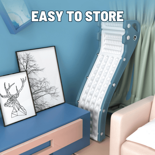 Elephant Sofa Slide - Blue - Marah Kids