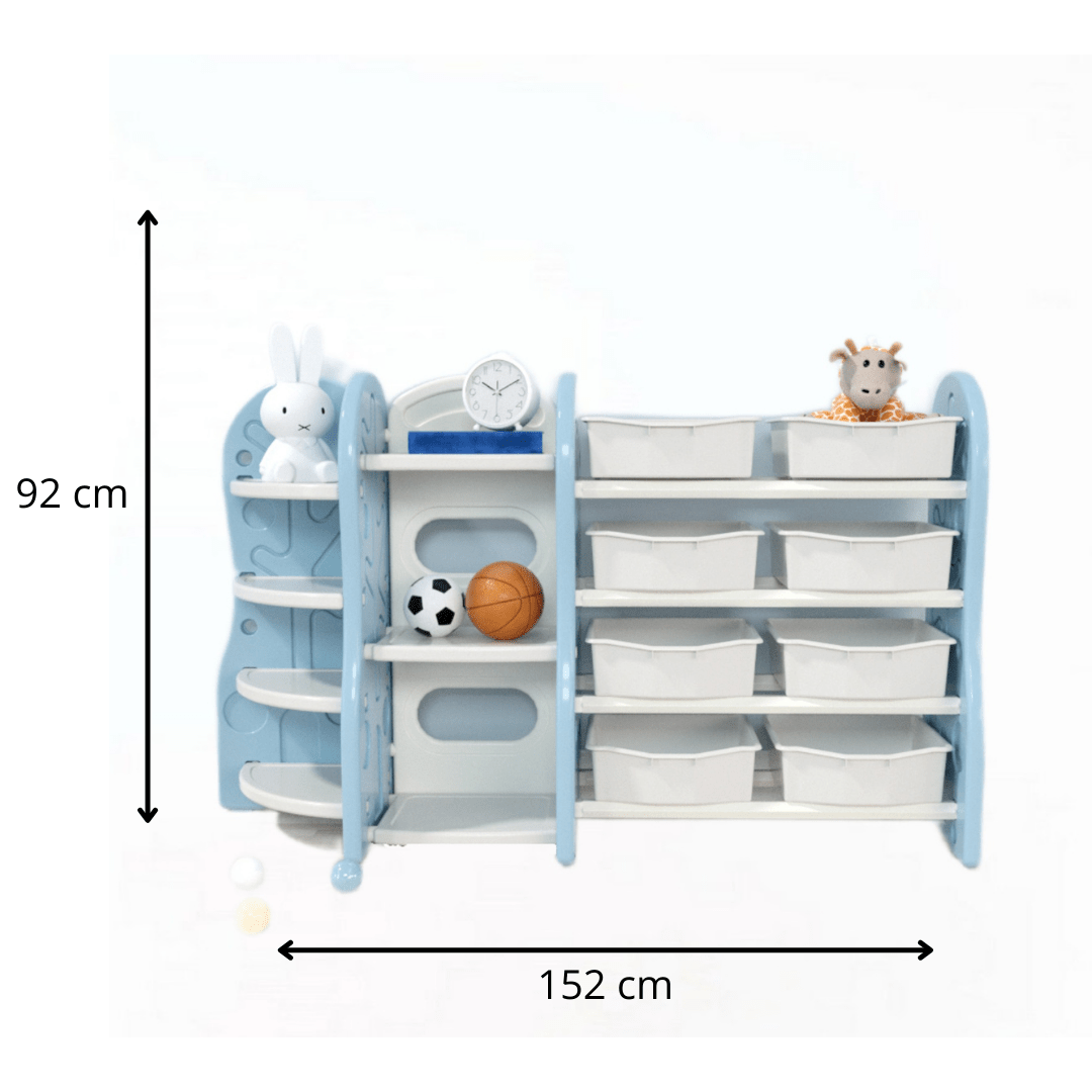 Lovely Baby - Organizer & Storage Rack - Large - Sky Blue - Marah Kids