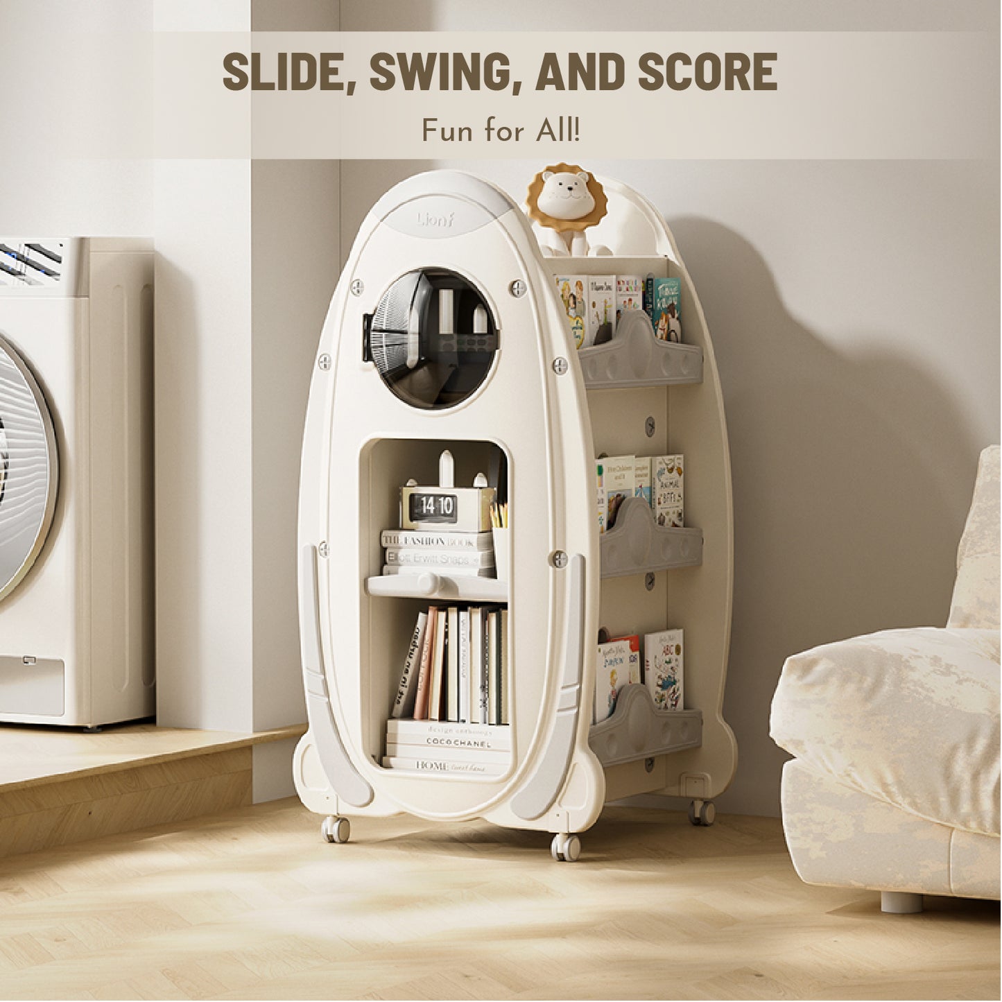 Astronaut Book Cabinet - Marah Kids
