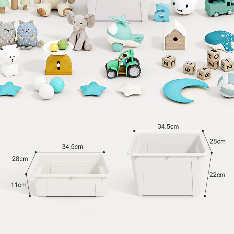 Lovely Baby - Whale Storage Rack With 3 Boxes - White - Marah Kids