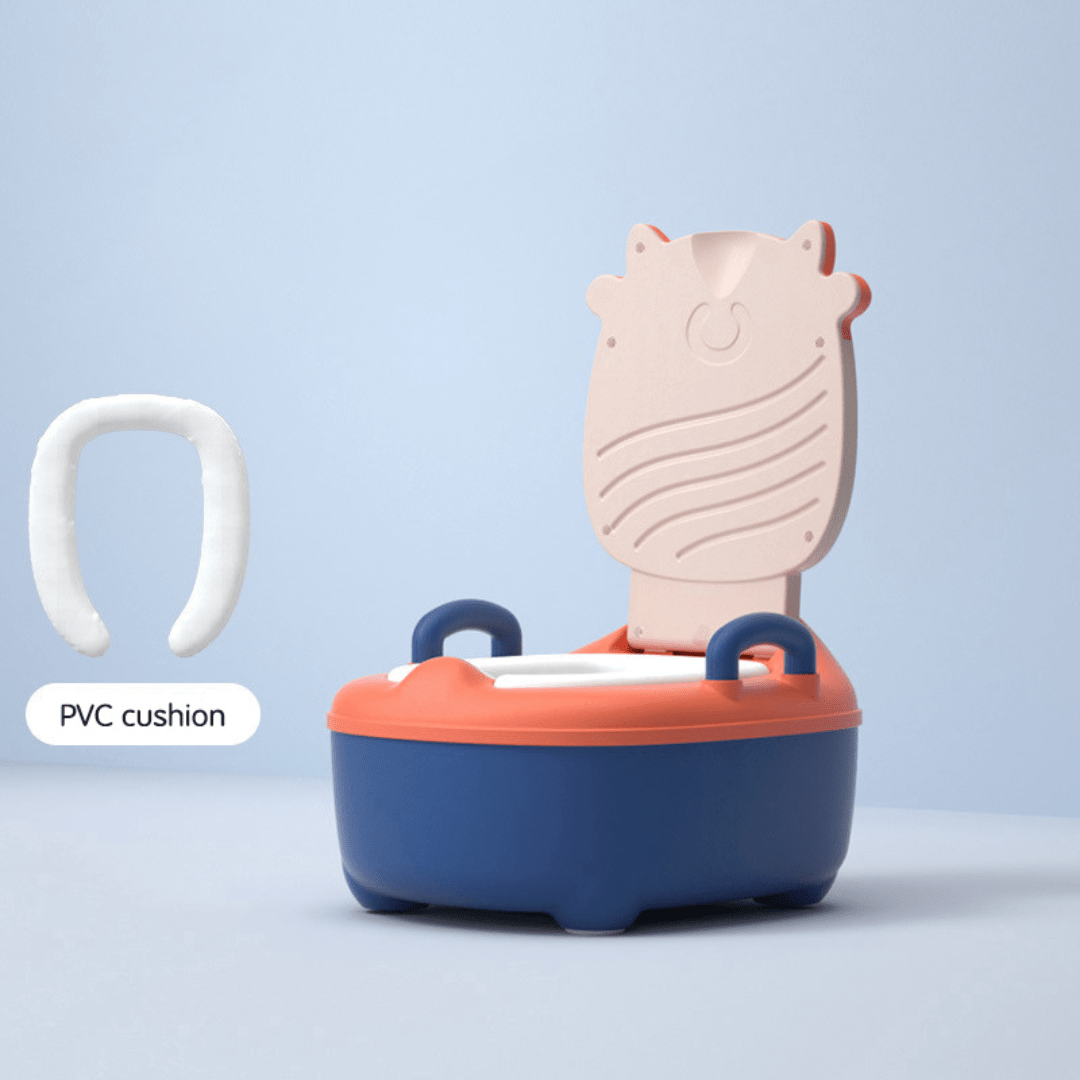 Potty Training Seat - Cow Pink/Blue - Marah Kids