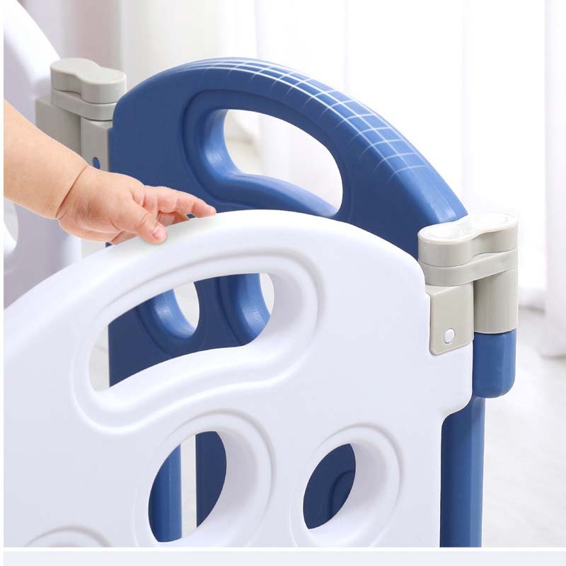 Lovely Baby - Kids Bear Playpen 14pcs - Blue - Marah Kids