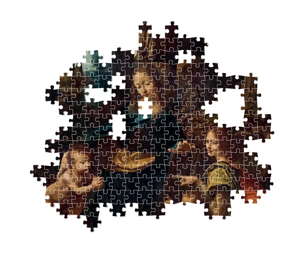 Clementoni Puzzle HQC Museum Virgin Rock+Poster 1000 - pieces - Marah Kids