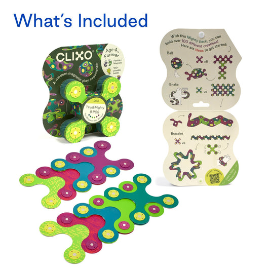 Clixo Tiny & Mighty Dino Pack - Marah Kids