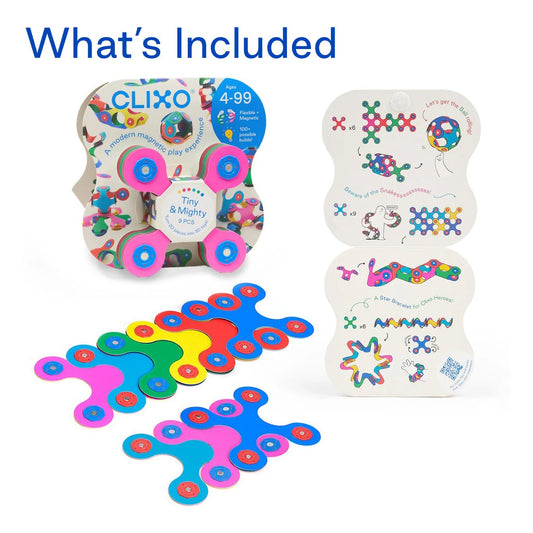Clixo Tiny & Mighty Rainbow Pack - Marah Kids