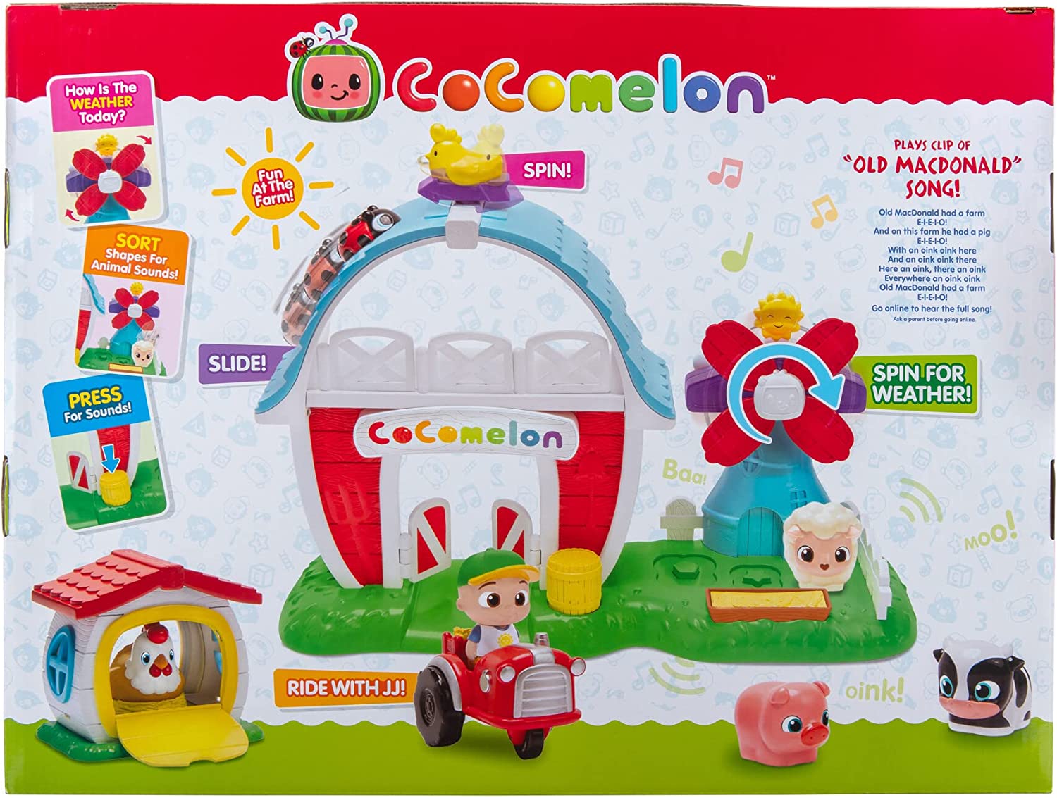 Jaswar - Cocomelon Petting Farm Playset - Marah Kids