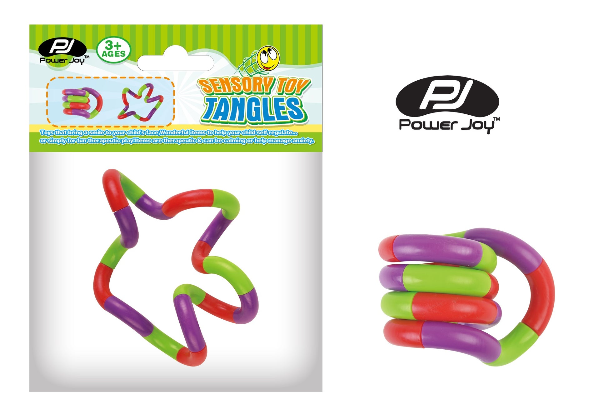 Power Joy - Fidget Toy Tangles 36Cm - Marah Kids