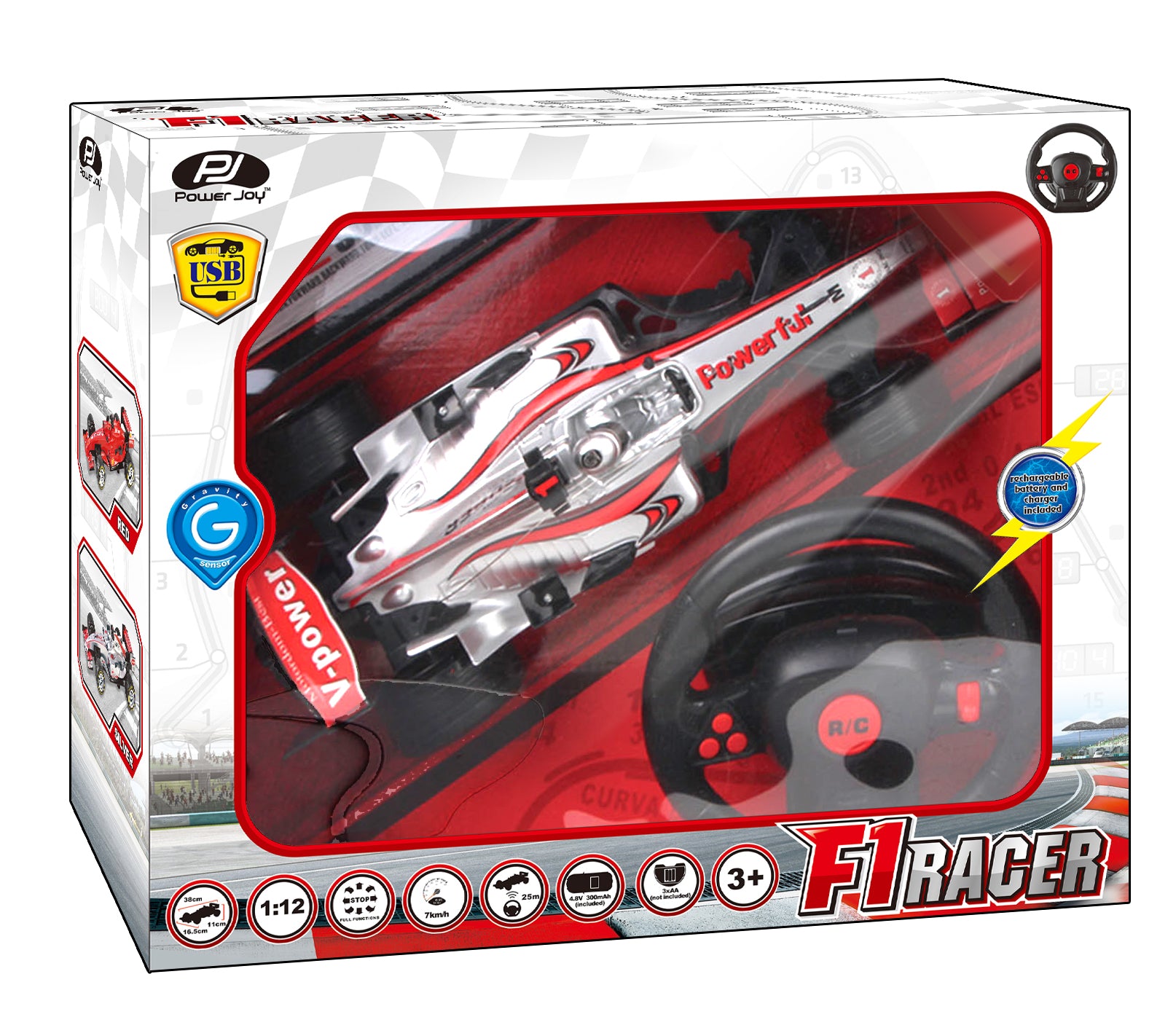 Power Joy - Rc Racing Flag 112 Bpc Bo - Marah Kids