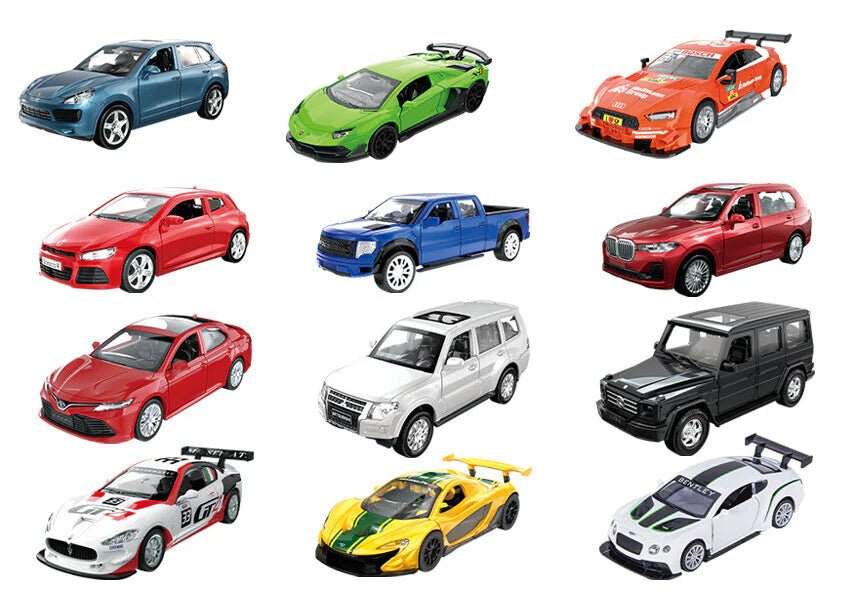 Power Joy Vroom Vroom Diecast Msz Licensed 3pieces 4.5inches - Marah Kids