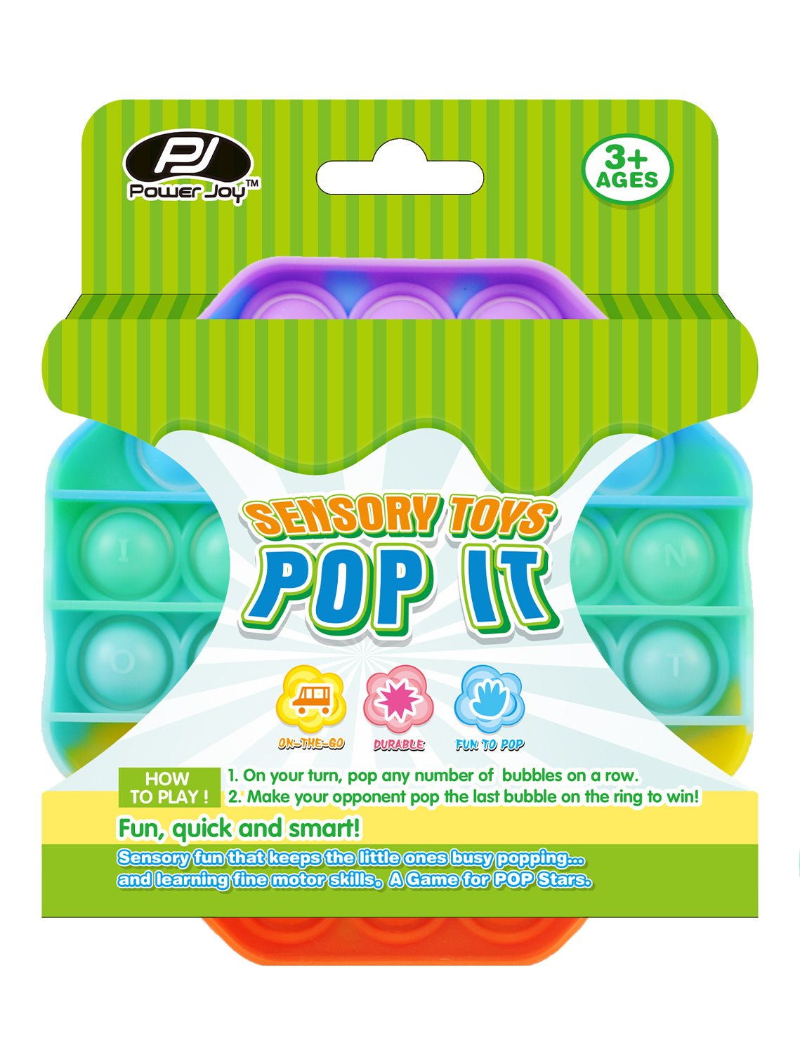 Power Joy - Fidget Toys - Pop It Asst4 - Marah Kids