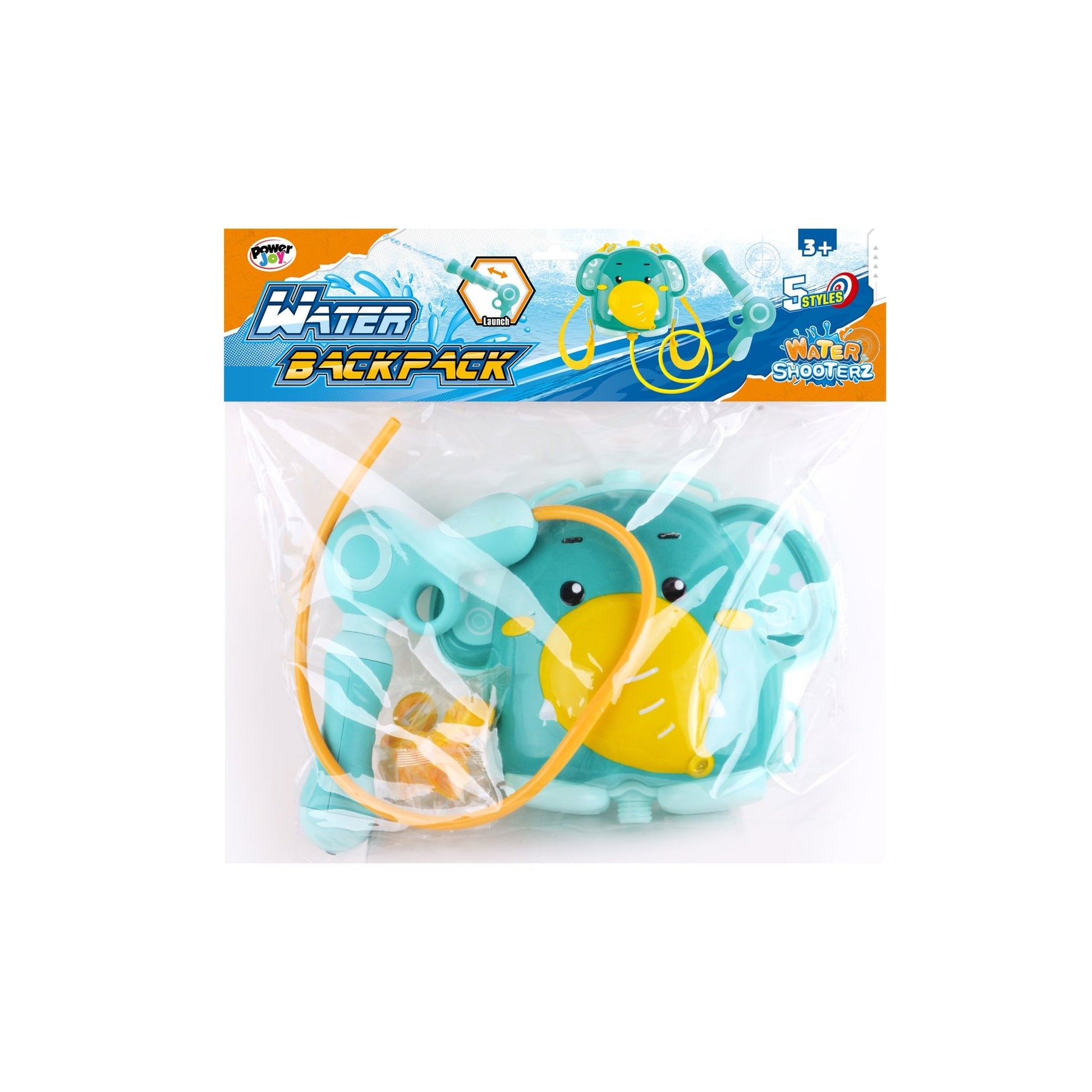 Power Joy - Watergun Backpack 5Asst - Marah Kids