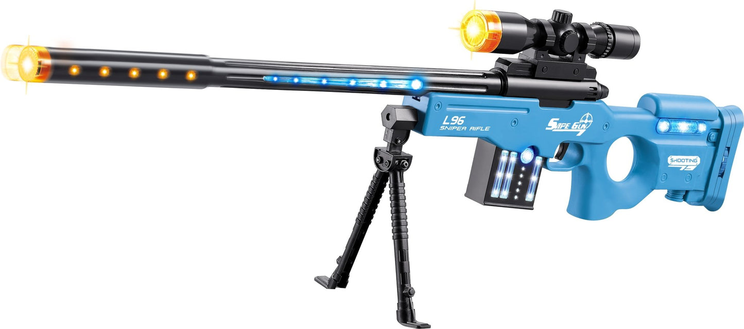 Power Joy Shooterz Challenger with Light and Sound Battery Operated, Assorted - 1 Piece - Marah Kids