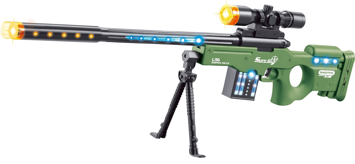 Power Joy Shooterz Challenger with Light and Sound Battery Operated, Assorted - 1 Piece - Marah Kids