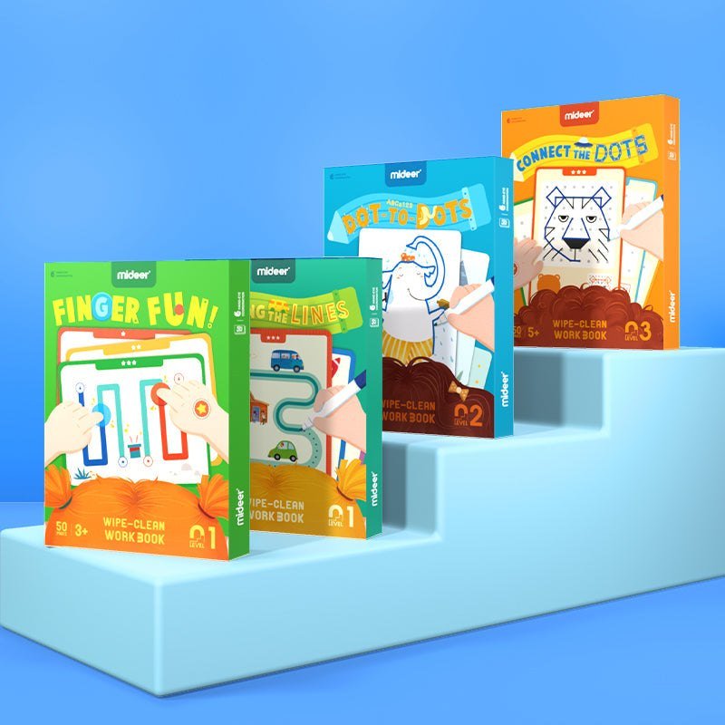 Finger Fun - Wipe - Clean Workbook - Marah Kids