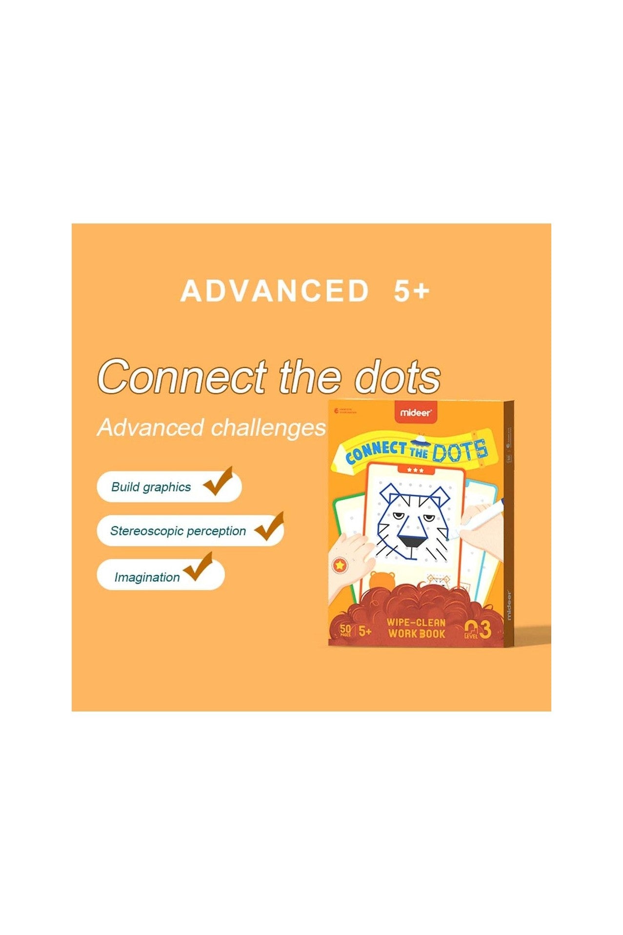 Connect The Dots - Wipe-Clean Workbook