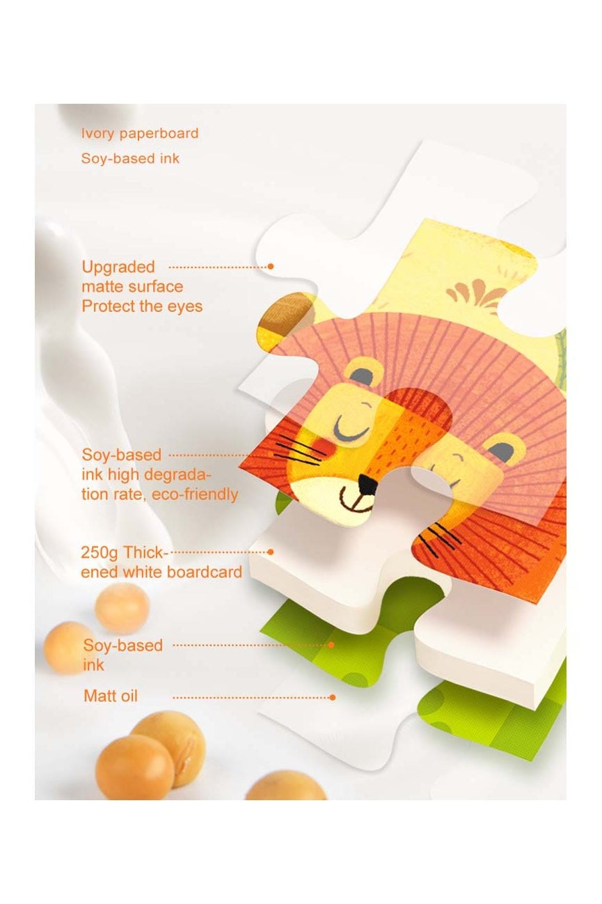 Level Up Puzzles - Animals (4 In 1) Level 2