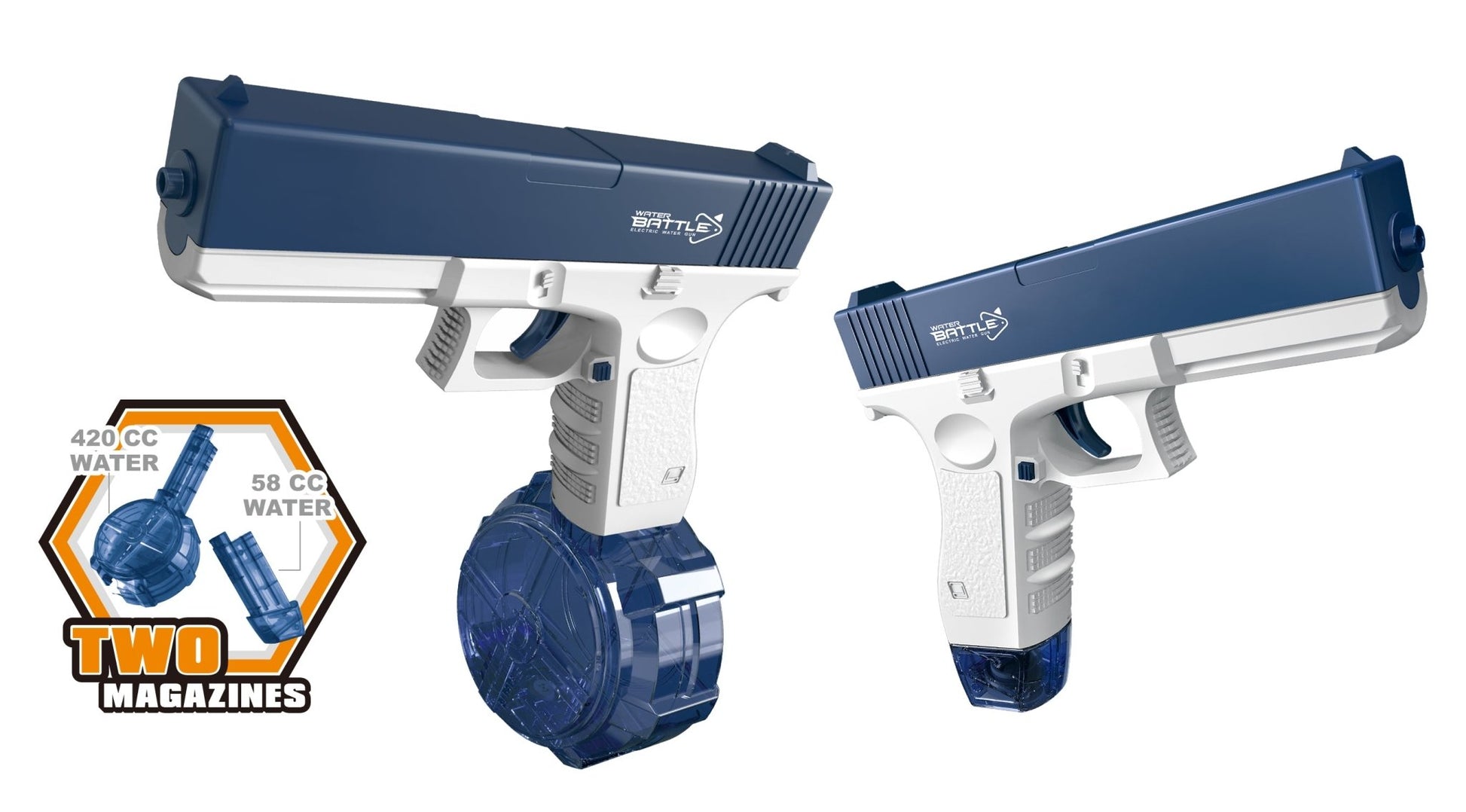 Power Joy - Water shooterz Gun T.Storm1 Bpc B/O - Marah Kids