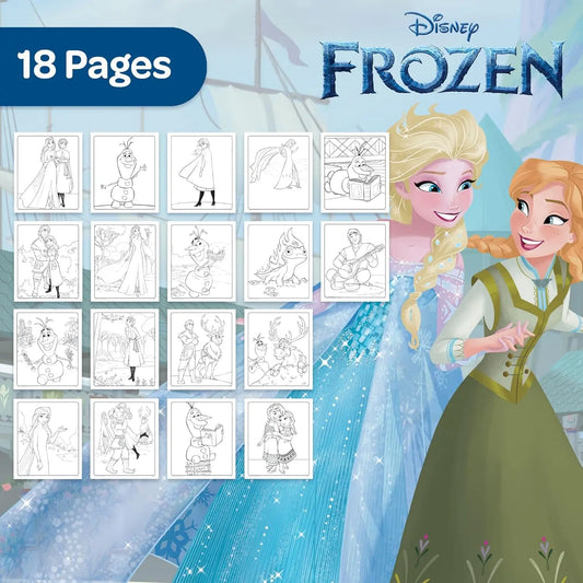 CRAYOLA - Color Wonder, Coloring Set, Frozen Topic, Creative Activity for Children - Marah Kids