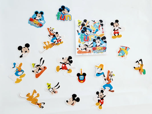Disney Mickey Glow In The Dark Stickers - Marah Kids