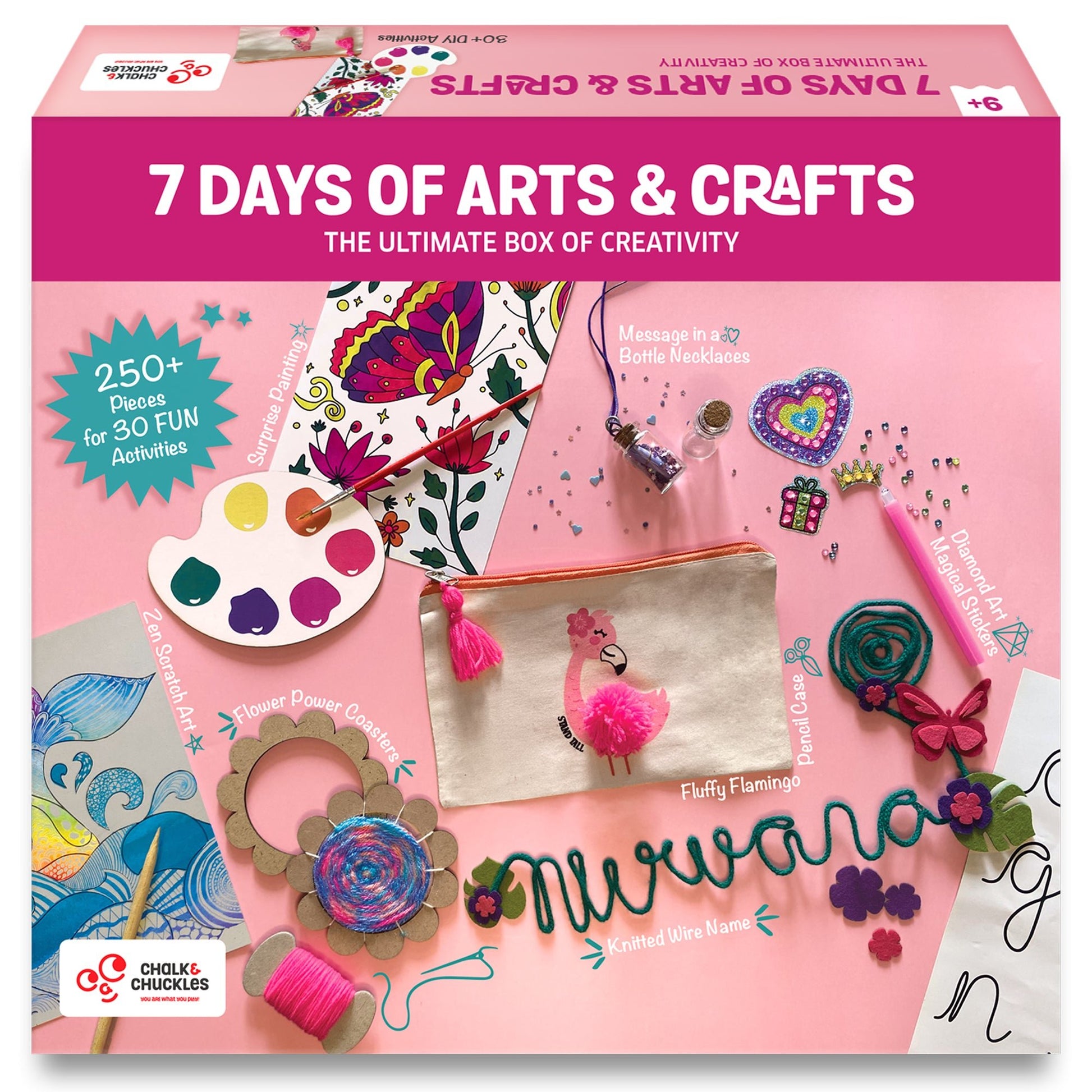Chalk & Chuckles - 7 Days Of Arts & Crafts - Marah Kids