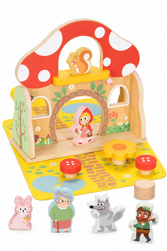 Tooky Toy Little Red Riding Hood Play Set