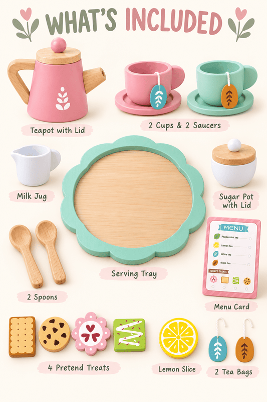 Tooky Toy Afternoon Tea Set - Marah Kids