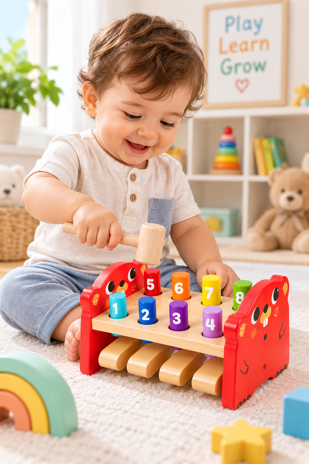 Tooky Toy Whack-a-Mole - Marah Kids