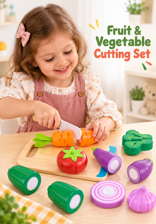 Tooky Toy Cutting Vegetables - Marah Kids