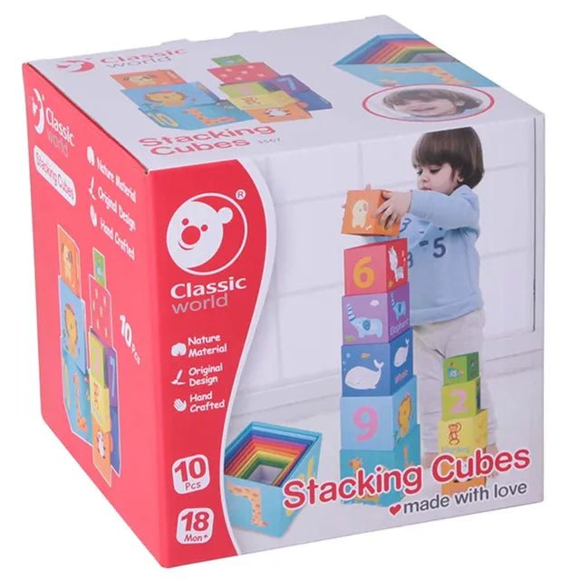 Winfun - Stack & Play Animal Cubes - Marah Kids