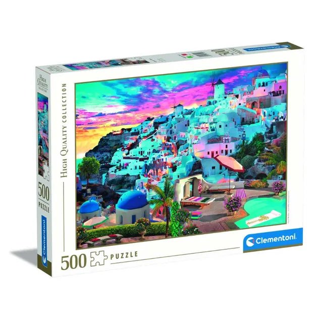 CLEMENTONI PUZZLE HQC GREECE VIEW 500PCS - Marah Kids