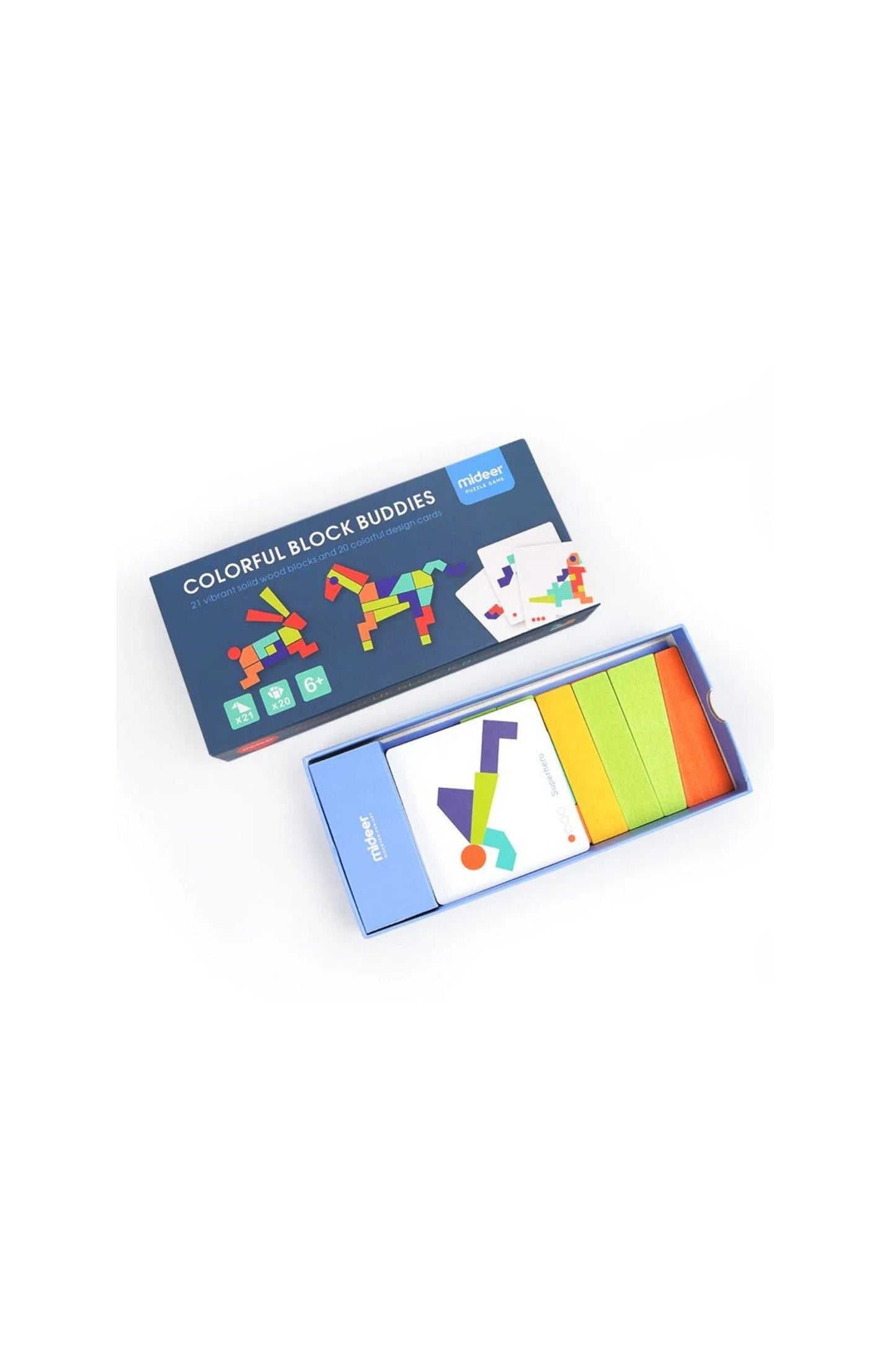 Colourful Block Buddies Game
